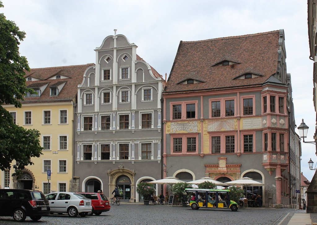 Bürgerhäuser am Untermarkt in Görlitz